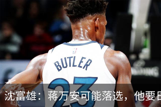 沈富雄：蒋万安可能落选，他要日落西山了